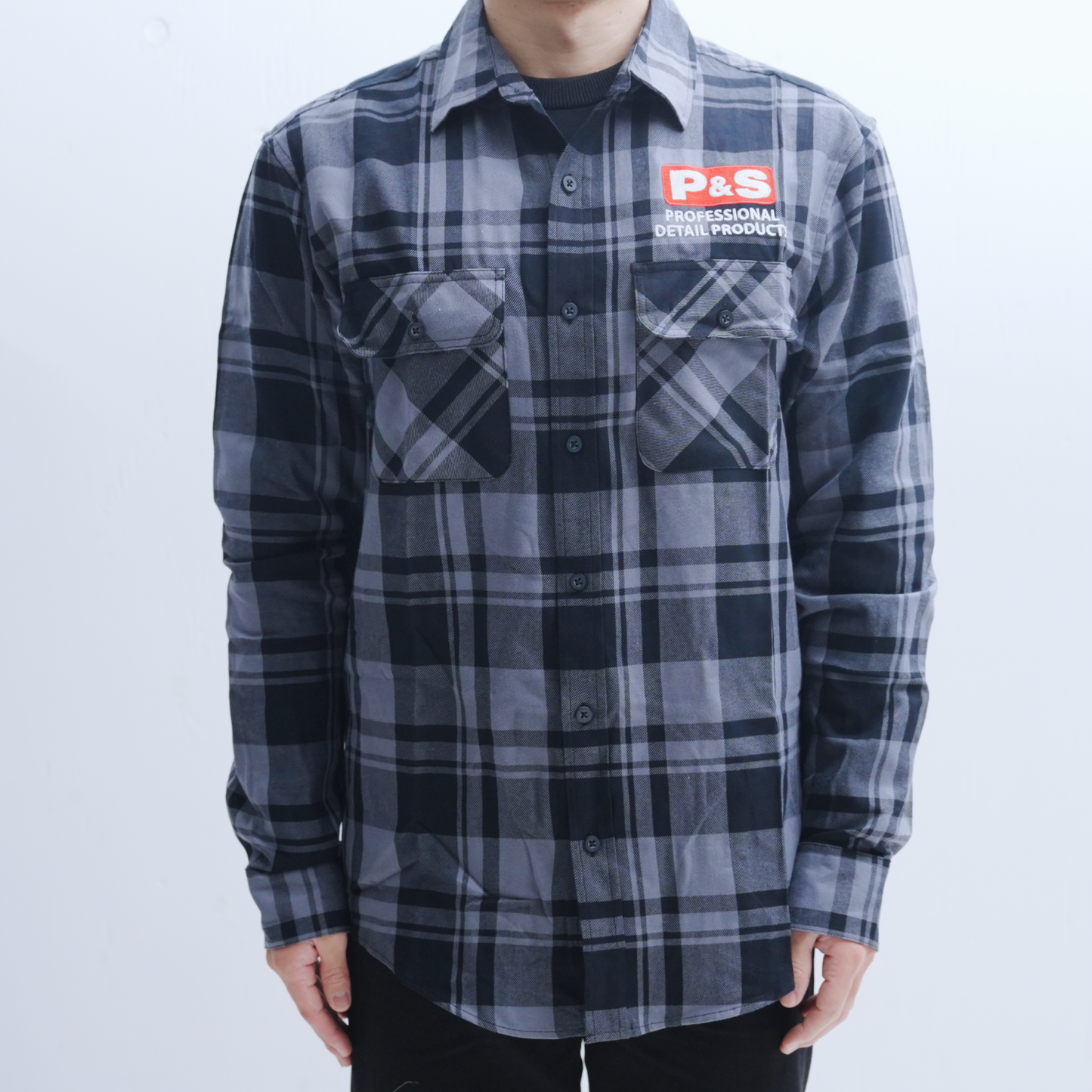 P&S オフィシャル シャツ 【Grey & Black】
