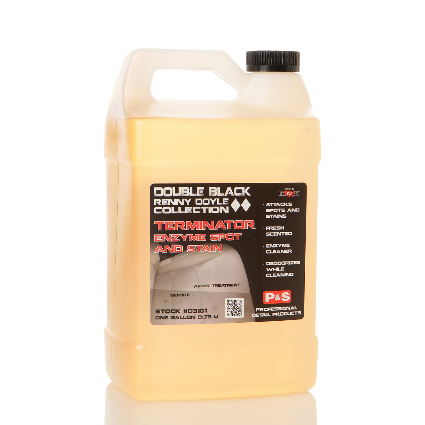【高機能インテリアクリーナー】ターミネーター エンザイム スポット アンド ステイン リムーバー (TERMINATOR ENZYME SPOT & STAIN REMOVER) - ガロン
