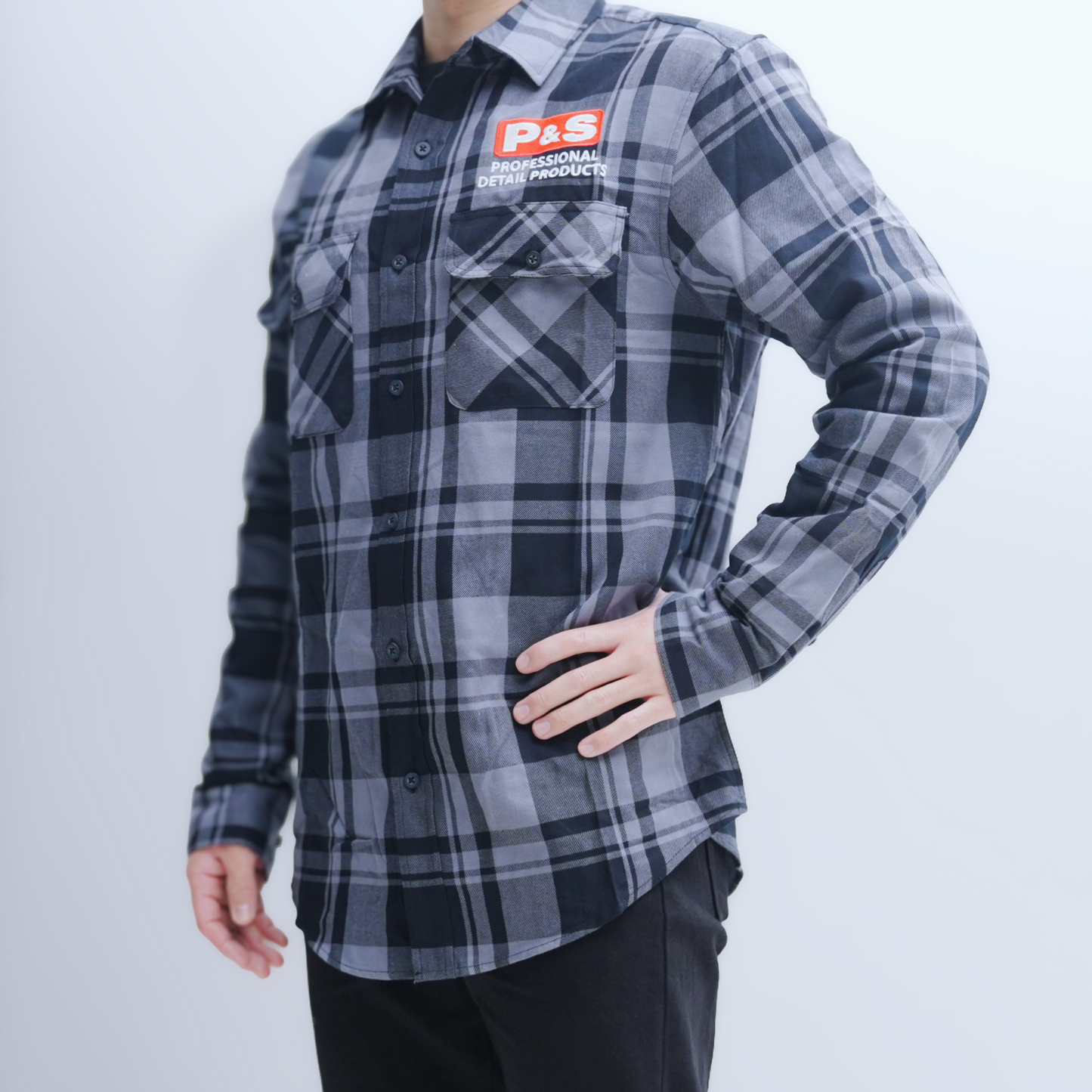 P&S オフィシャル シャツ 【Grey & Black】